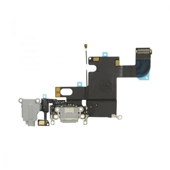 iPhone 6 6G (4,7") fekete töltéscsatlakozó jack csatlakozóval + flexkábellel