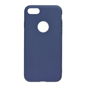 iPhone XS Max (6,5") szilikon tok, matt, kék, Forcell Soft