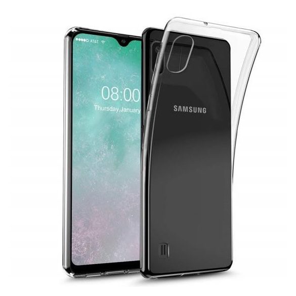 Samsung A105 Galaxy A10 ultra vékony 0,3mm átlátszó szilikon tok