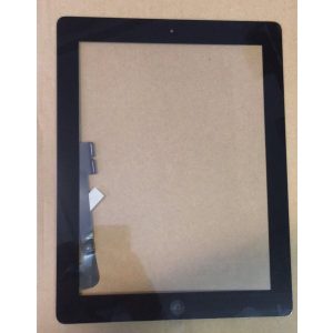 Apple Ipad 3 Ipad 4 fekete érintőpanel home gombbal