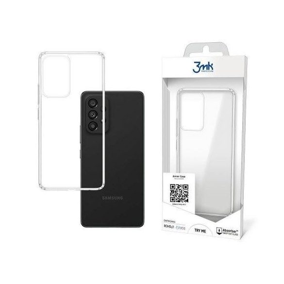 iPhone 11 (6,1") ütésálló hátlap tok, TPU, átlátszó, 3MK Armor Case