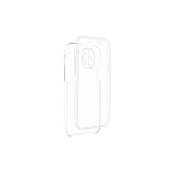 Samsung N770 Galaxy Note 10 Lite / A81 átlátszó elő + hátlapi PC + TPU tok 360°