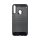 Huawei P40 Lite E / Y7P szilikon tok, fekete, Carbon fiber