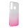 Huawei P40 Lite E / Y7P szilikon tok, csillámos, hátlap tok, pink-ezüst, Shining