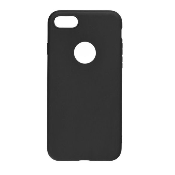 iPhone 12 Pro Max (6,7") szilikon tok, matt, fekete, Forcell Soft