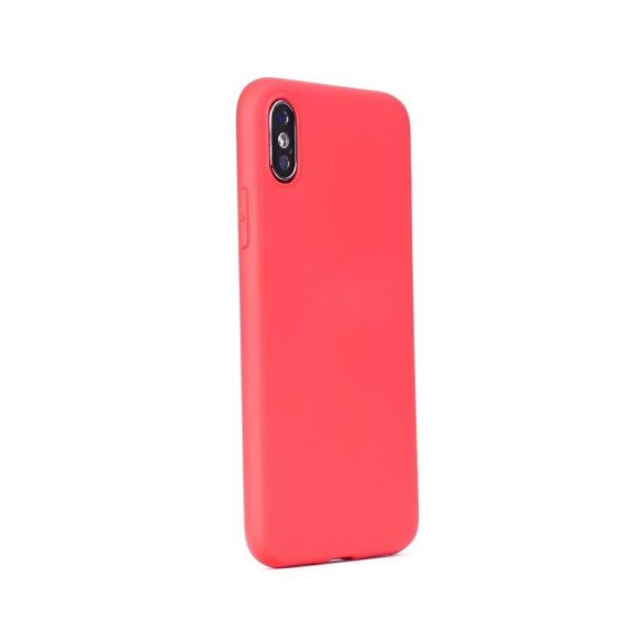 Forcell soft iPhone 12 Pro Max (6,7") piros Szilikon tok