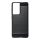 Samsung Galaxy S21 Ultra szilikon tok, fekete, SM-G998, Carbon fiber