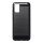 Samsung Galaxy A02s szilikon tok, fekete, SM-A025, Carbon fiber