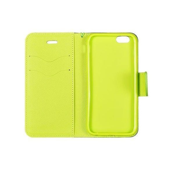 Xiaomi Redmi Note 10 5G / Poco M3 Pro telefon tok, könyvtok, oldalra nyíló tok, mágnesesen záródó, sötétkék-zöld, Fancy