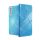 iPhone 13 Pro Max (6,7") kék csillámos mágneses könyvtok