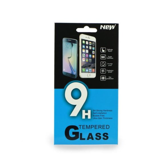 iPhone 13 Pro Max / 14 Plus (6.7") előlapi üvegfólia, edzett, 9H, 0,3mm
