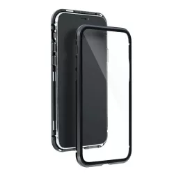   iPhone 13 Pro Max (6,7") elő + hátlapi tok, mágneses, fekete, Magneto 360