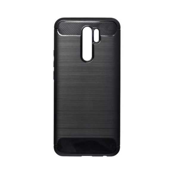 Xiaomi Poco M4 Pro 5G / Note 11T 5G szilikon tok, hátlap tok, fekete, carbon fiber