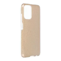   Xiaomi Poco M4 Pro 5G szilikon tok, csillámos, hátlap tok, arany, Shining