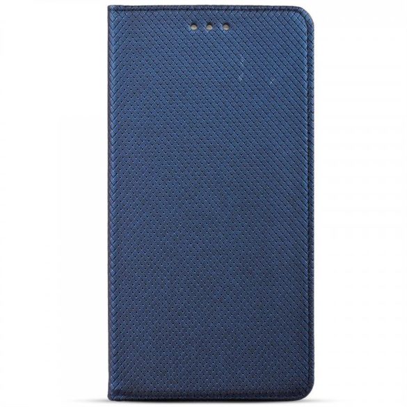 Samsung Galaxy A73 5G telefon tok, könyvtok, oldalra nyíló tok, mágnesesen záródó, SM-A736, kék