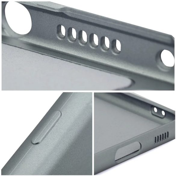Xiaomi Redmi Note 11 / 11s hátlap tok, TPU tok, szürke, Metallic