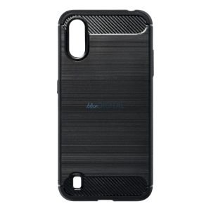 Realme 9 szilikon tok, fekete, Carbon fiber