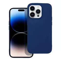   iPhone 14 Plus (6.7") szilikon tok, matt, kék, Forcell Soft