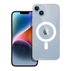   iPhone 14 Plus (6,7") telefon tok, PC / TPU tok, átlátszó, Clear Mag Cover