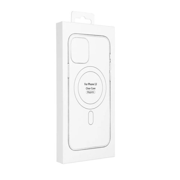 iPhone 14 Plus (6,7") telefon tok, PC / TPU tok, átlátszó, Clear Mag Cover