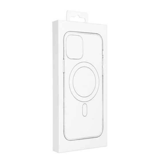 iPhone 14 Pro (6,1") telefon tok, szilikon tok, mikroszálas belső, púderrózsaszín, Silicone Mag Cover