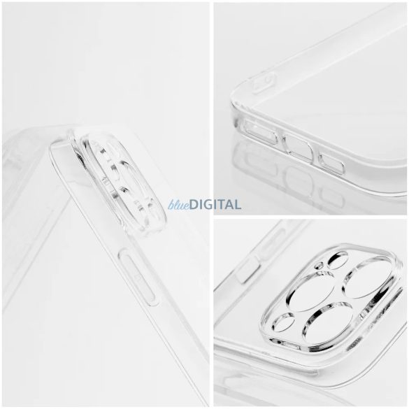 Samsung Galaxy A54 szilikon tok, átlátszó, 2mm, kamera védelemmel, SM-A546, Clear