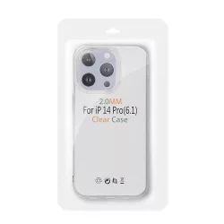   Xiaomi Redmi Note 12 4G szilikon tok, átlátszó, 2mm, kamera védelemmel, Clear