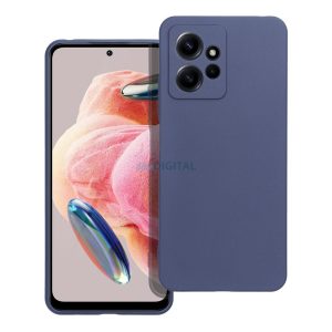 Xiaomi Redmi Note 12 4G szilikon tok, hátlap tok, kék, matt