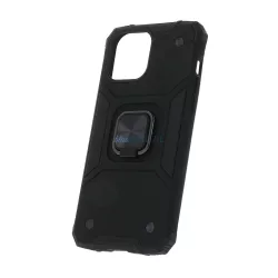   iPhone 15 Pro (6.1") hátlap tok, PC / TPU tok, kitámasztható, fekete, Nitro