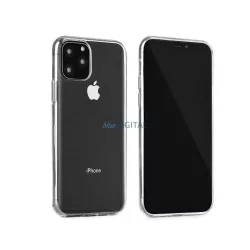   iPhone 15 Pro Max (6.7") szilikon tok, átlátszó, 0.5mm, Ultra slim