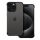 iPhone 15 Pro Max  (6.7") keret tok, TPU tok, kameravédelem, fekete, Mini Bumpers