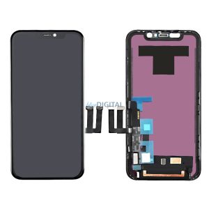 iPhone 11 (6,1") LCD + érintőpanel, fekete, GX Incell