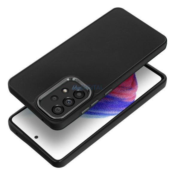 Samsung Galaxy A05 hátlap tok, TPU tok, fekete, SM-A055, Frame