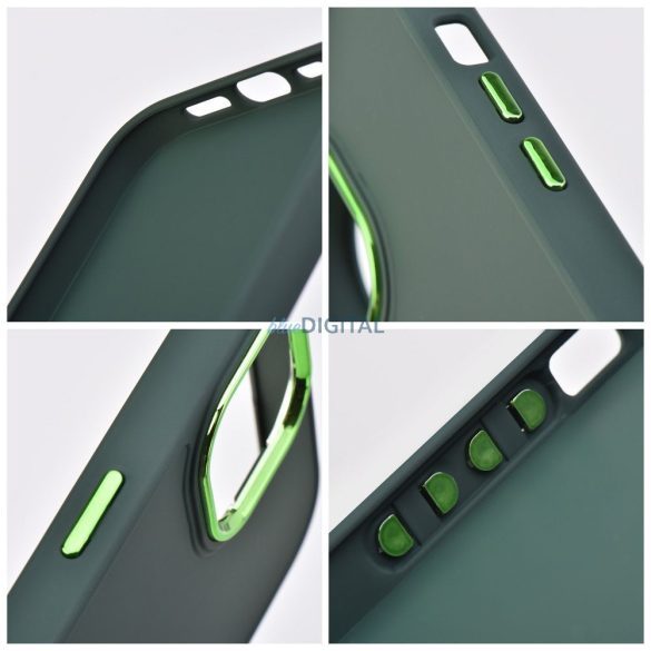 Samsung Galaxy A05 hátlap tok, TPU tok, zöld, SM-A055, Frame