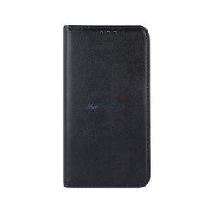 Samsung Galaxy A35 telefon tok, könyvtok, notesz tok, oldalra nyíló tok, mágnesesen záródó, SM-A356, fekete, Smart Magnetic