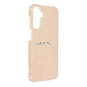 Samsung Galaxy A25 szilikon tok, csillámos, hátlap tok, arany, SM-A256, Shining