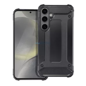 Samsung Galaxy S23 FE ütésálló hátlap tok, fekete, SM-S711, Defender II