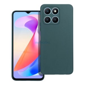 Honor X6a szilikon tok, hátlap tok, zöld, matt