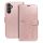 Samsung Galaxy A35 telefon tok, könyvtok, oldalra nyíló tok, mágnesesen záródó, rose gold, tree, SM-A356, Forcell Mezzo Samsung Galaxy A35 telefon tok, könyvtok, oldalra nyíló tok, mágnesesen záródó, rose gold, tree, SM-A356, Forcell Mezzo