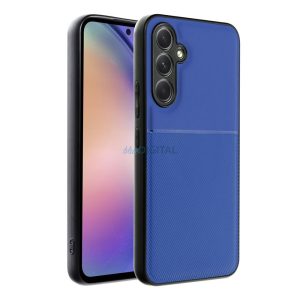 Samsung Galaxy A35 telefon tok, szilikon tok, TPU tok, hátlap tok, kék, SM-A356, Forcell Noble
