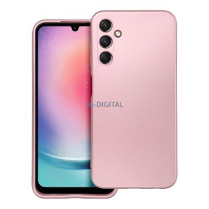 Samsung Galaxy A35 hátlap tok, TPU tok, rózsaszín, SM-A356, Metallic