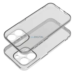   Honor 100 hátlap tok, TPU tok, kamera védelem, átlátszó/fekete, 1,5mm, Premium