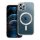Samsung Galaxy S24 Plus hátlap tok, TPU tok, kamera védelem, magsafe, ezüst, SM-S926, Electro Mag Cover