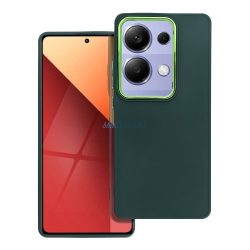   Xiaomi Redmi Note 13 Pro 4G hátlap tok, TPU tok, zöld, Frame