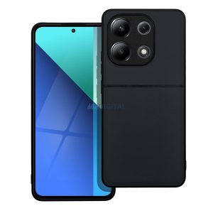 Xiaomi Redmi Note 13 4G telefon tok, szilikon tok, TPU tok, hátlap tok, fekete, Forcell Noble