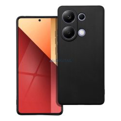   Xiaomi Redmi Note 13 Pro 4G szilikon tok, hátlap tok, fekete, matt
