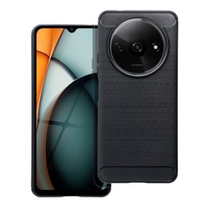 Xiaomi Redmi A3 4G szilikon tok, fekete, Carbon fiber