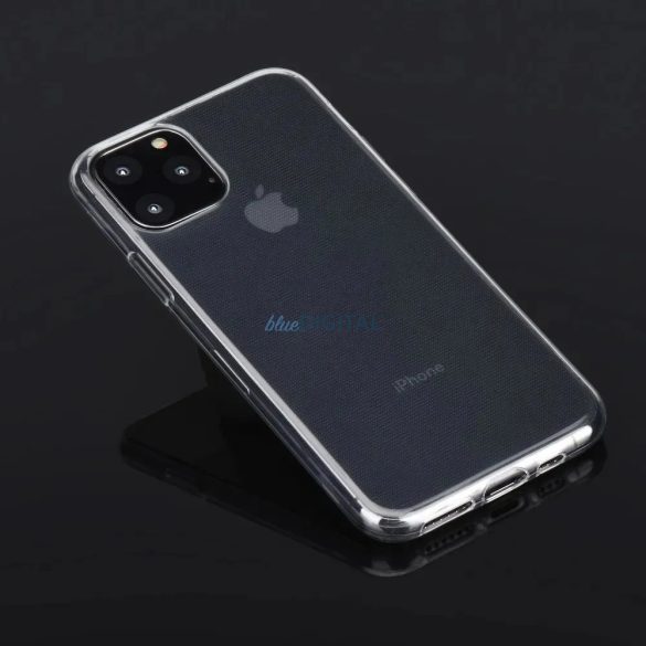 iPhone 16 (6.1") szilikon tok, átlátszó, 0.5mm, Ultra slim