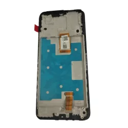 Honor X7a LCD + érintőpanel kerettel, fekete