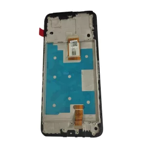 Honor X7a LCD + érintőpanel kerettel, fekete
